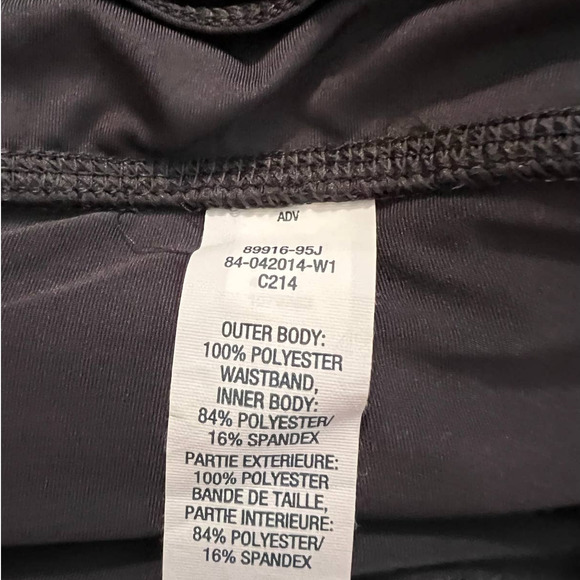 Champion Activewear Skort in Black with Purple Trim Size Small - Picture 5 of 7